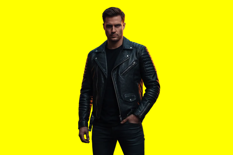 Fashion Leather Jacket Hero